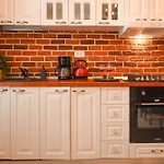 Industrial Brick With King Bed - Appartamento