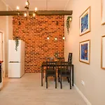 Industrial Brick With King Bed - *