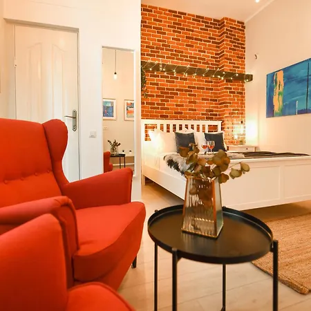 Appartamento Industrial Brick With King Bed -