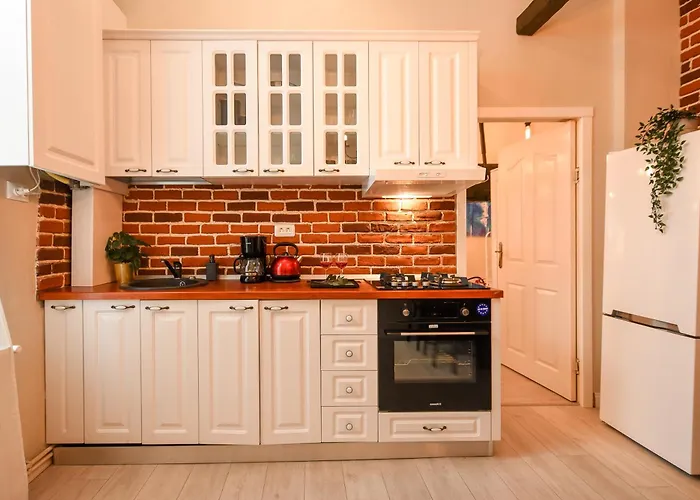 Lägenhet Industrial Brick With King Bed - Bukarest