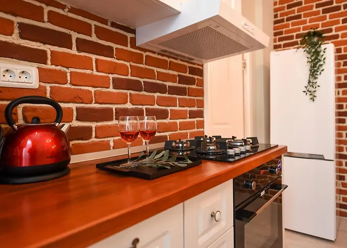 Industrial Brick With King Bed -